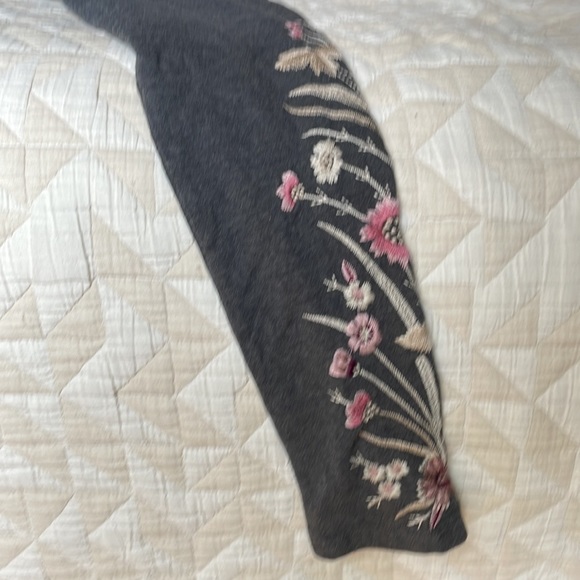 Johnny Was JWLA Embroidered Leggings Boho Chic - Picture 5 of 7